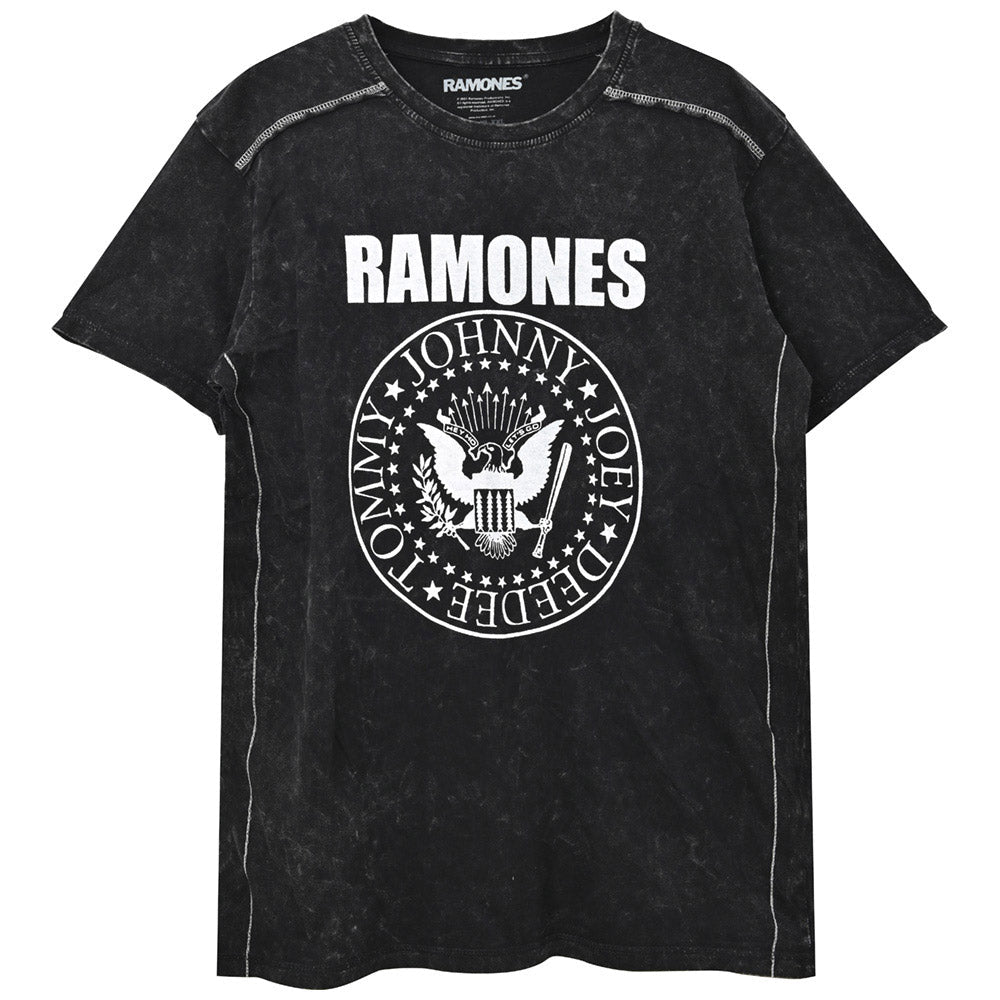 RAMONES - (デビュー 50周年 ) - Presidential Seal / Black Label(ブランド) / Snow Wash